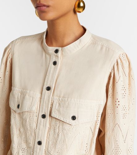Combinaison Kellen en coton à broderies anglaises - Marant Etoile - Modalova