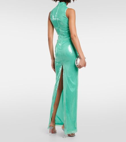 David Koma Robe longue à sequins - David Koma - Modalova