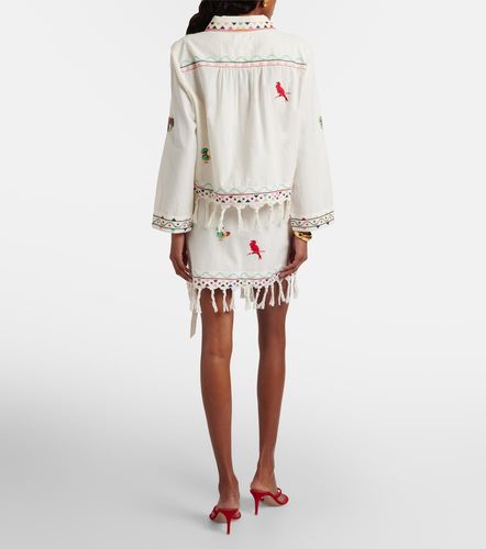 Mini-jupe Baela brodée en coton - Rixo - Modalova