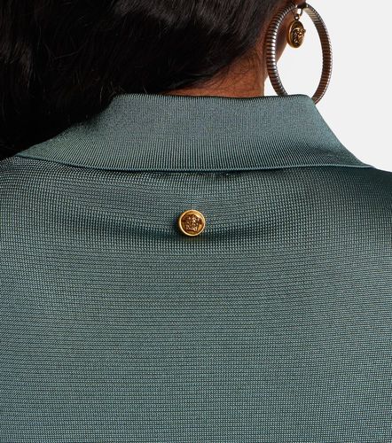 Versace Robe à effet métallisé - Versace - Modalova