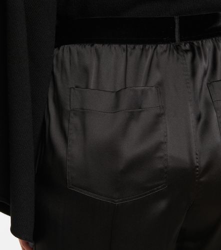 Pantalon en soie mélangée - Tom Ford - Modalova