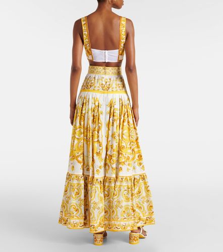 Dolce&Gabbana Crop top Majolica - Dolce&Gabbana - Modalova
