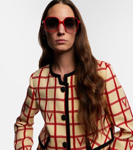 Lunettes de soleil oversize Light VLogo - Valentino - Modalova