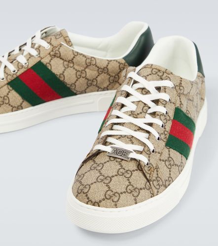 Gucci Baskets Ace GG Supreme - Gucci - Modalova