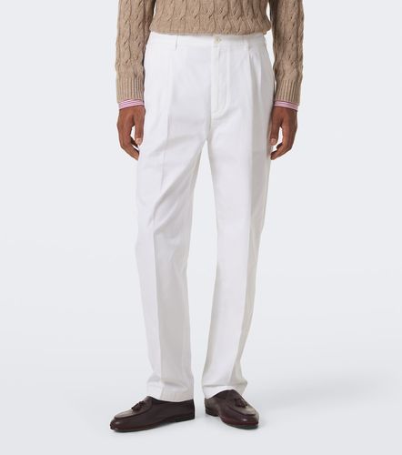 Pantalon droit en coton et cachemire - Dunhill - Modalova