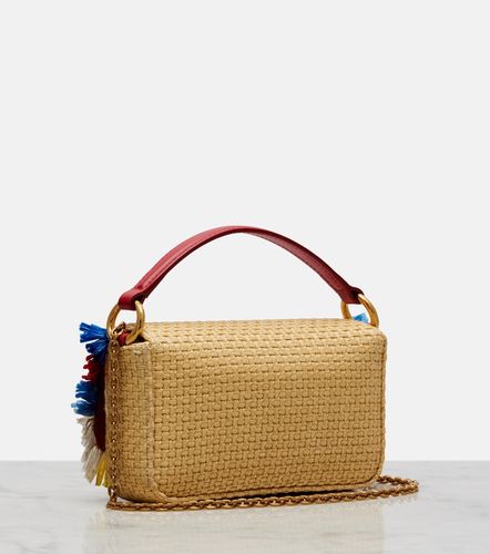 Sac 3.5 Small à effet raphia - Dolce&Gabbana - Modalova