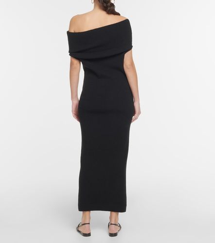 Toteme Robe midi à encolure bardot - Toteme - Modalova