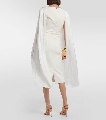 Robe midi Essiah en crêpe et satin - Safiyaa - Modalova