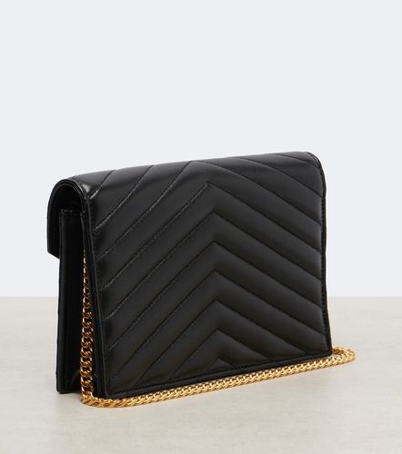 Portefeuille à chaîne Cassandre Envelope en cuir - Saint Laurent - Modalova