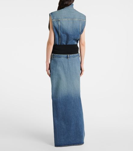 Alaïa Jupe longue en jean - Alaia - Modalova
