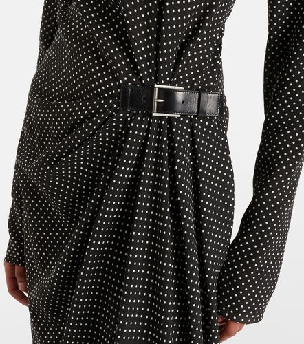 Tom Ford Robe midi en soie à pois - Tom Ford - Modalova