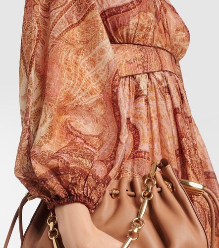 Robe midi Wanderlust imprimée en coton et soie mélangés - Zimmermann - Modalova