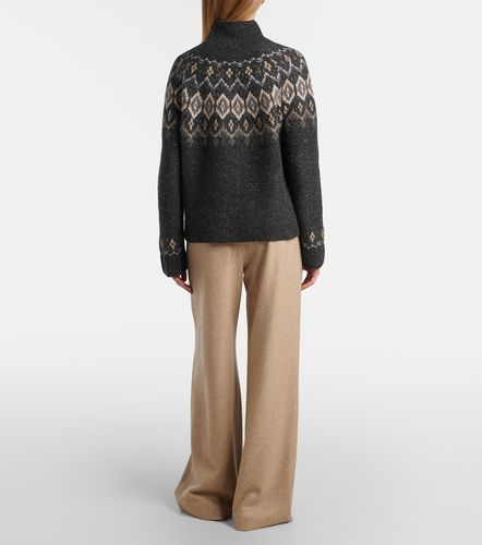 Pantalon ample en laine mélangée - Vince - Modalova