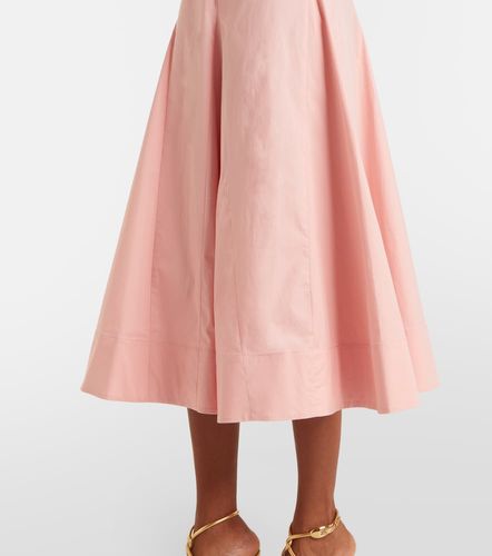 Staud Robe midi Willow en coton - Staud - Modalova