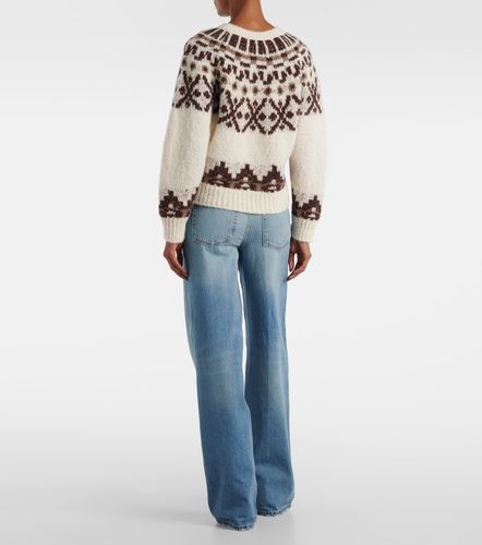Pull Fair Isle en alpaga mélangé - Frame - Modalova