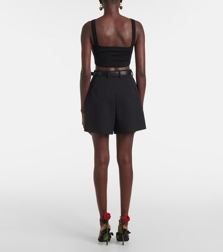 Dolce&Gabbana Top raccourci en soie - Dolce&Gabbana - Modalova