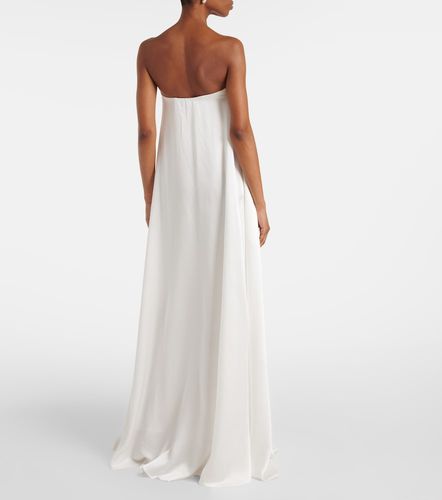 Robe longue Salacia en soie - Christopher Esber - Modalova