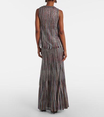 Missoni Jupe longue rayée en lamé - Missoni - Modalova