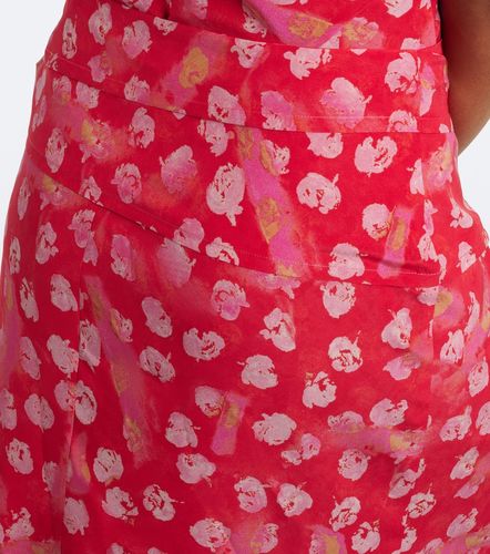 Jupe midi Faniry en soie mélangée à fleurs - Isabel Marant - Modalova