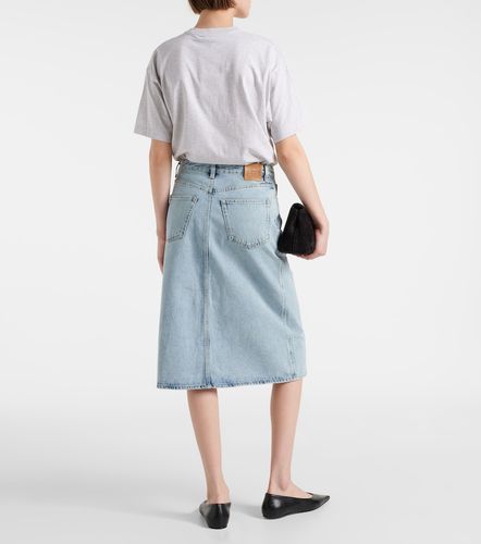 Toteme Jupe midi en denim - Toteme - Modalova