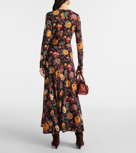Robe longue Ceryse en jersey à imprimé floral - Ulla Johnson - Modalova