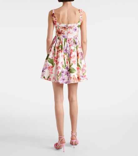 Robe Barbare en coton à fleurs - Agua by Agua Bendita - Modalova