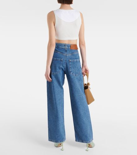 Jean ample Anagram à taille haute - Loewe - Modalova