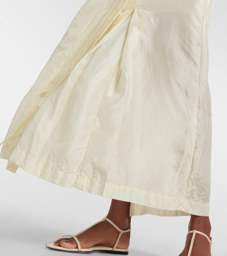 Robe chemise en soie à ceinture - Plan C - Modalova