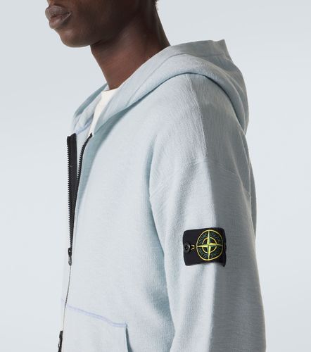 Sweat-shirt à capuche Compass en coton mélangé - Stone Island - Modalova