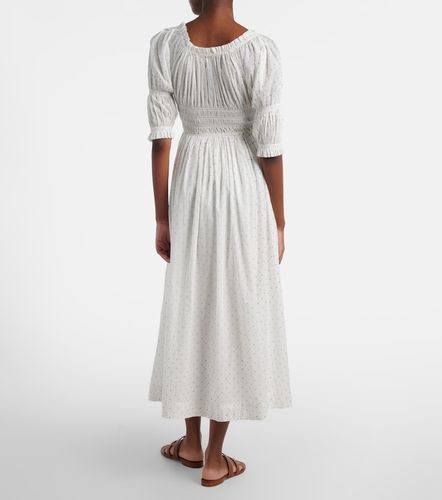 Dôen Robe midi Ischia en coton à pois - Doen - Modalova