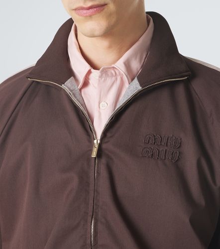 Miu Miu Veste en sergé de coton - Miu Miu - Modalova