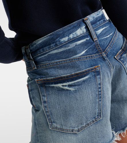 Re/Done Short taille haute en denim - Re/Done - Modalova
