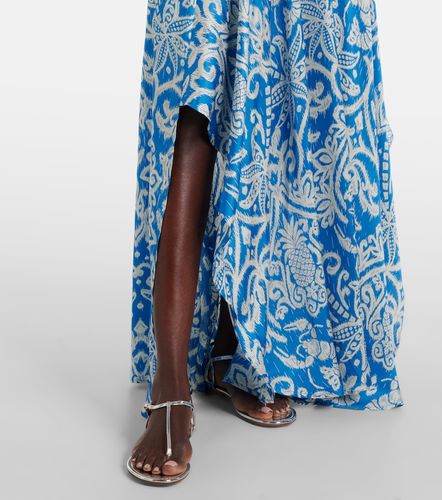 Robe longue Mabelle imprimée - Poupette St Barth - Modalova