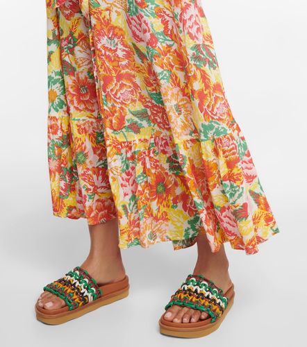 Robe chemise Kimi à fleurs - Poupette St Barth - Modalova