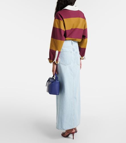 Jupe longue Astrid Slice en denim - Agolde - Modalova