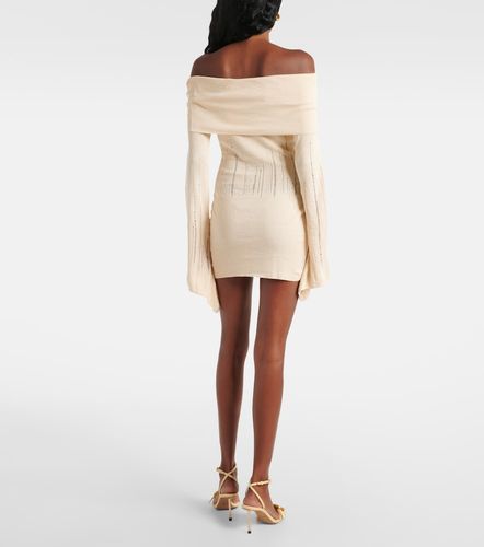 Robe en soie mélangée à effet usé - Aya Muse - Modalova