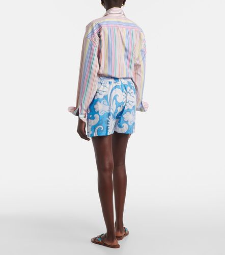 Etro Short en coton et soie - Etro - Modalova