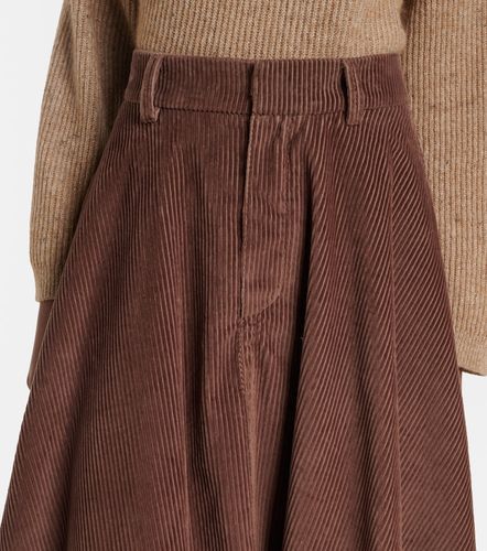 Jupe midi Monili en coton - Brunello Cucinelli - Modalova