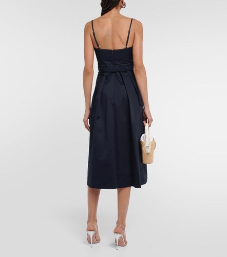 Robe midi en coton mélangé - Carolina Herrera - Modalova