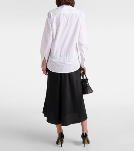 Robe midi en coton - MM6 Maison Margiela - Modalova