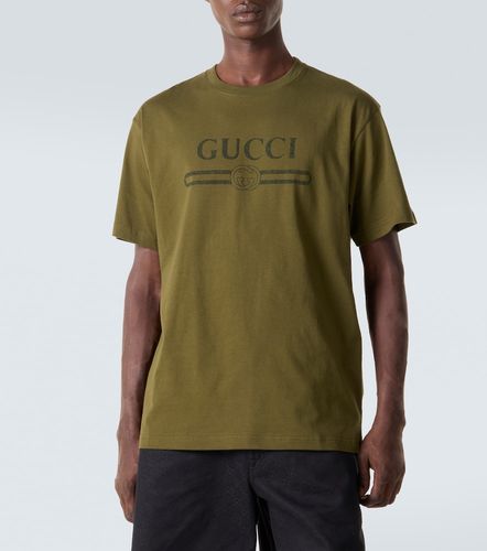 Gucci T-shirt en coton à logo - Gucci - Modalova