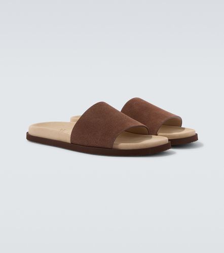 Brunello Cucinelli Mules en daim - Brunello Cucinelli - Modalova