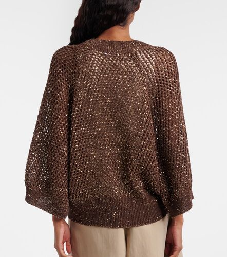 Cardigan à sequins - Brunello Cucinelli - Modalova