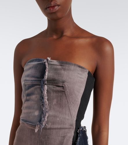 Rick Owens Robe bustier en denim - Rick Owens - Modalova
