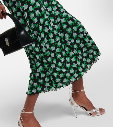 Robe longue Fabian à pois - Diane von Furstenberg - Modalova