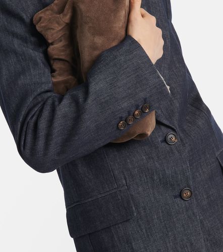 Brunello Cucinelli Blazer en denim - Brunello Cucinelli - Modalova