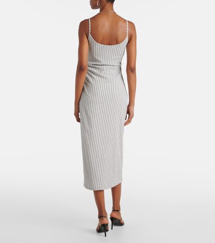 Vince Robe midi à carreaux - Vince - Modalova