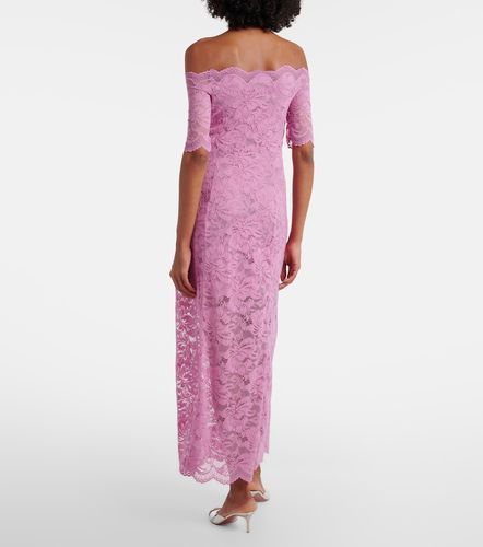 Rabanne Robe longue en dentelle - Rabanne - Modalova