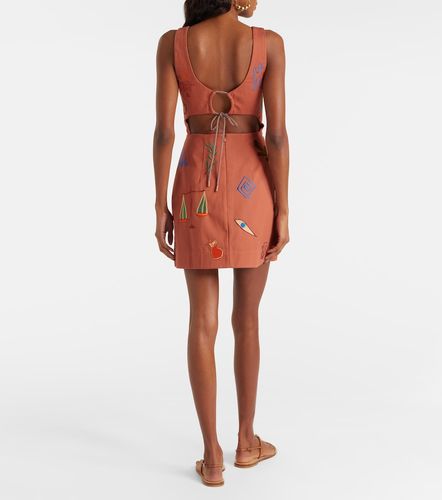Alémais Robe Dusty brodée en coton - Alemais - Modalova