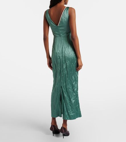 Erdem Robe midi en satin - Erdem - Modalova